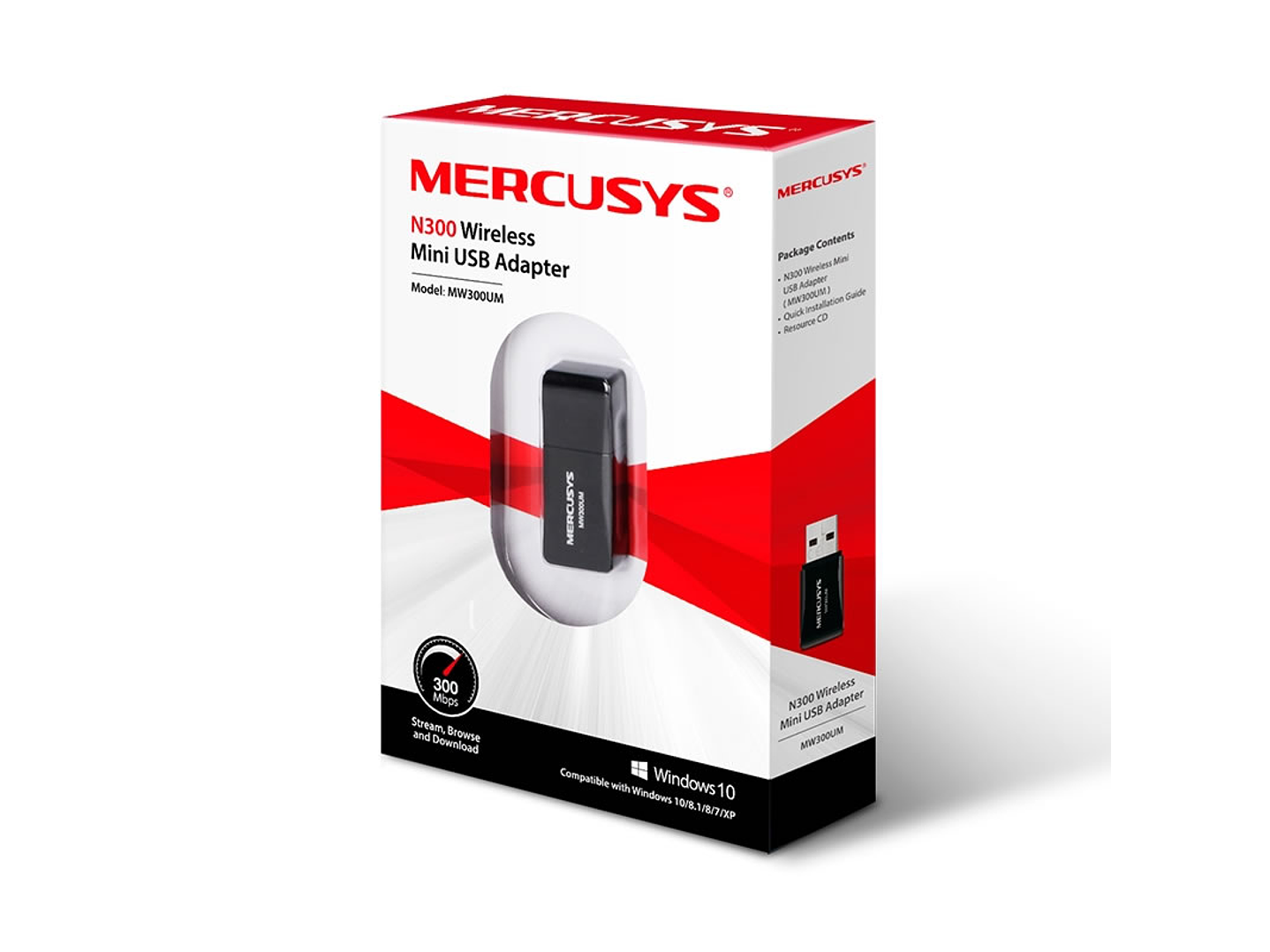Mini Adaptador Usb Wifi N 300mbps Mercusys 6