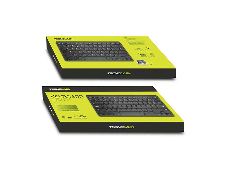 Teclado Slim Bluetooth Tecnolab TL027 3