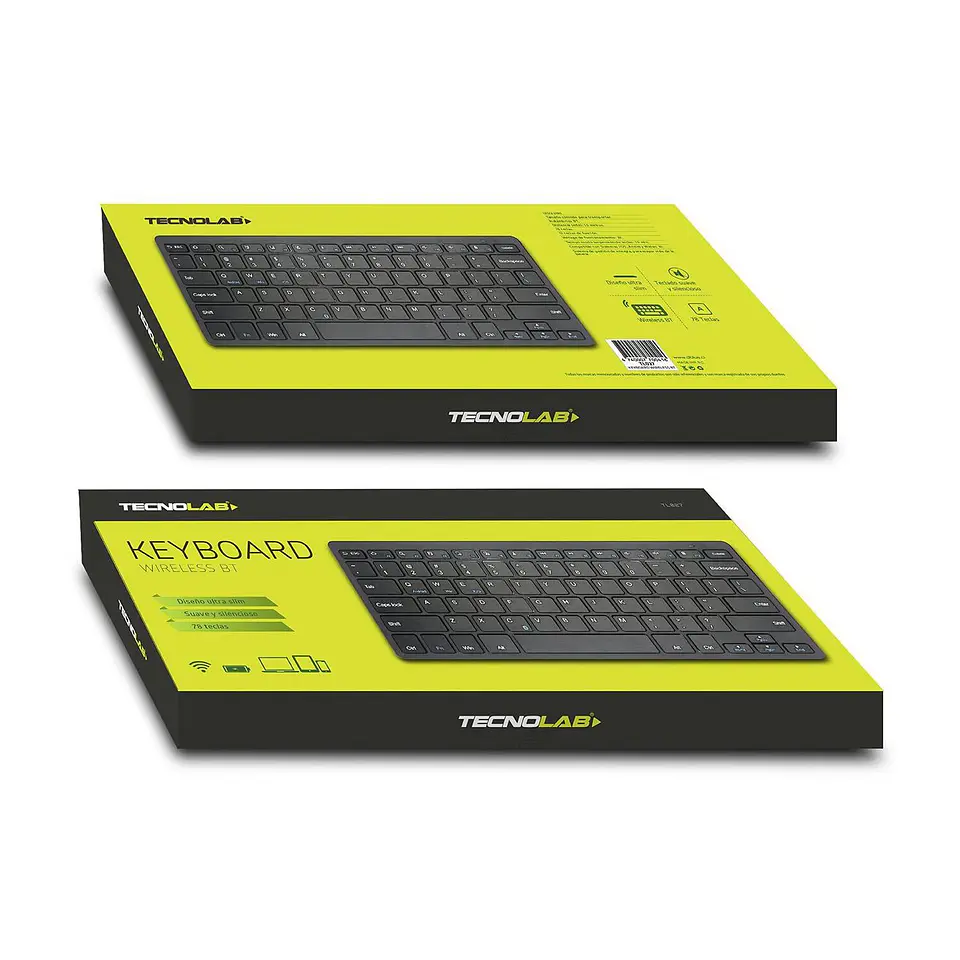 Teclado Slim Bluetooth Tecnolab TL027 3