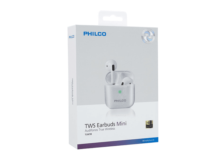 Audifonos Philco Mini True Wireless TWS 27PLCTLW3B 2