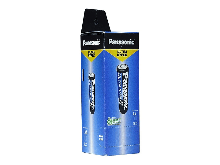 Pack 40 Pilas Panasonic AAA Super Hyper R6P 2