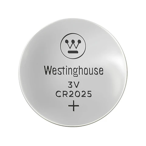 Pack 5 Pilas Cr2025 Tipo Botón Westinghouse