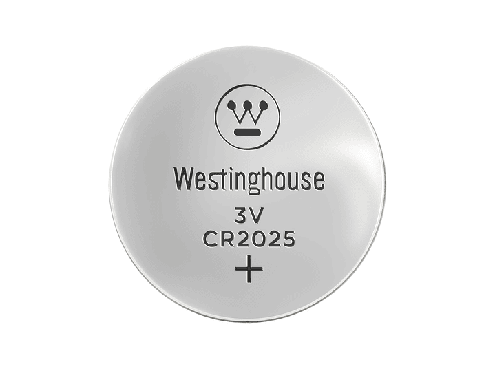 Pack 5 Pilas Cr2025 Tipo Botón Westinghouse 2