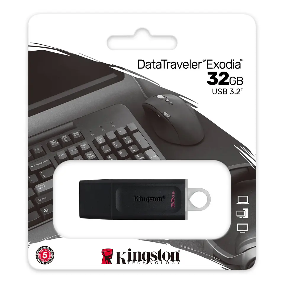 Pendrive DTX 32gb Usb 3.2 Kingston 3
