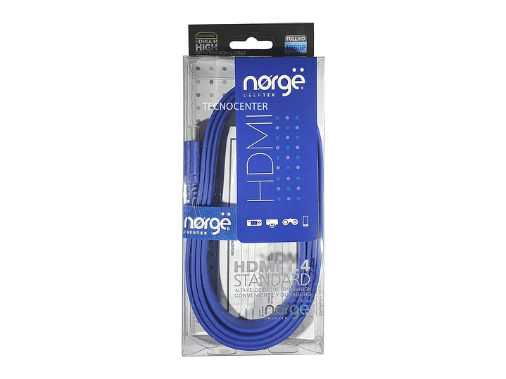 Cable HDMI Plano 1.5 Metros Norge Full 3