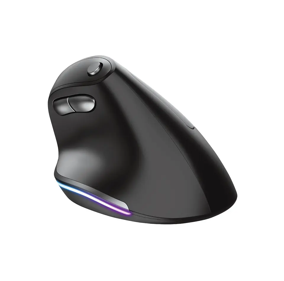 Mouse Vertical Ergonomico Recargable Bayo Trust 2