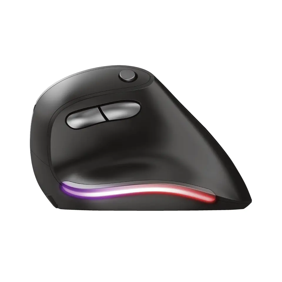 Mouse Vertical Ergonomico Recargable Bayo Trust 3