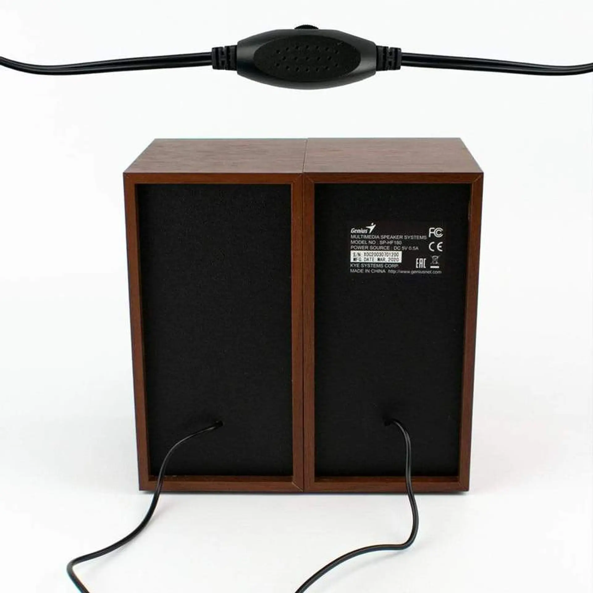 Parlantes Pc Notebook Genius Sp Hf180 6w Wood 3