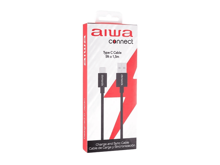 Cable Usb Tipo C Aiwa 1,5 Metros 2