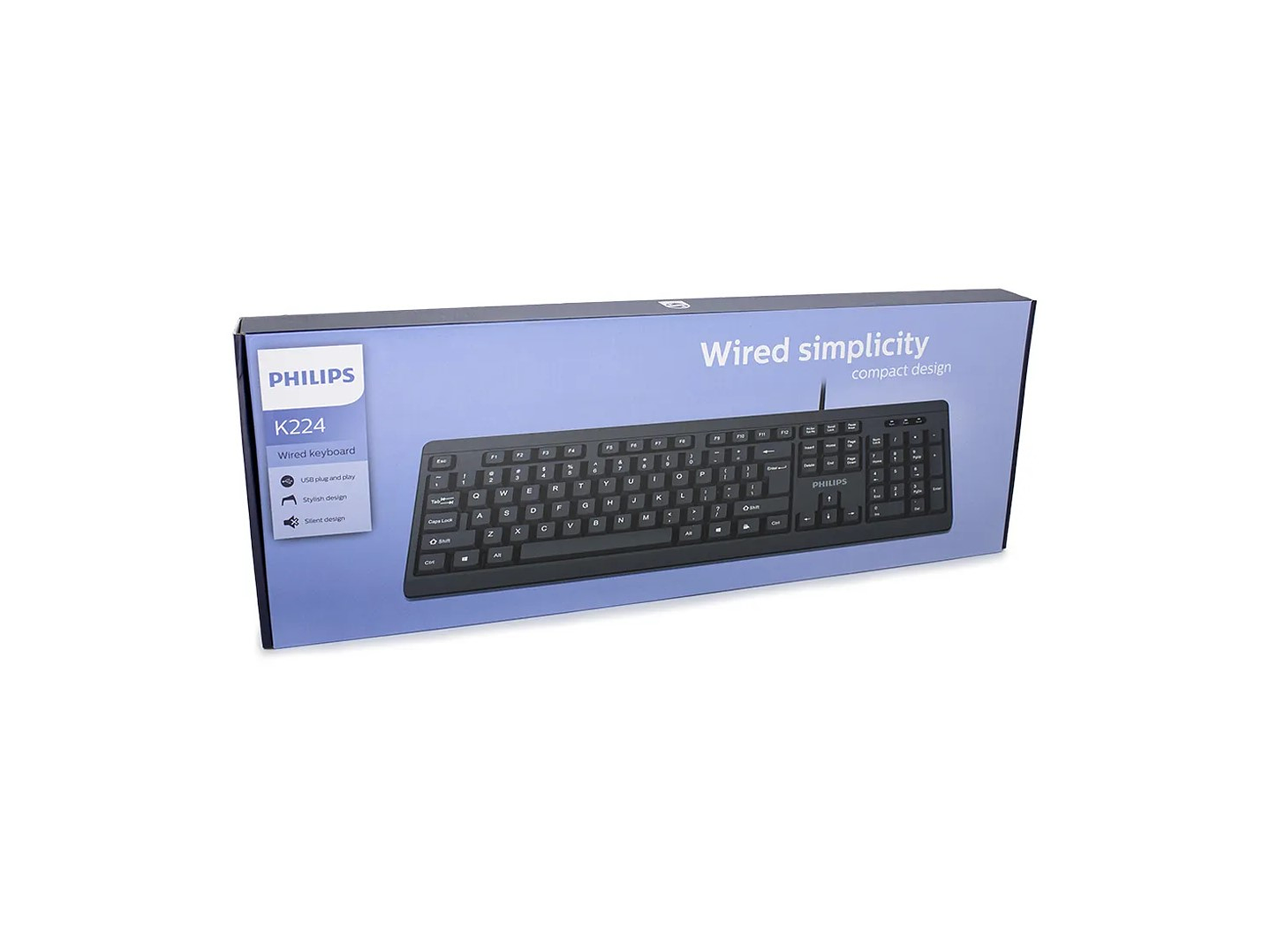 Teclado Usb Philips K224 SPK6224 2