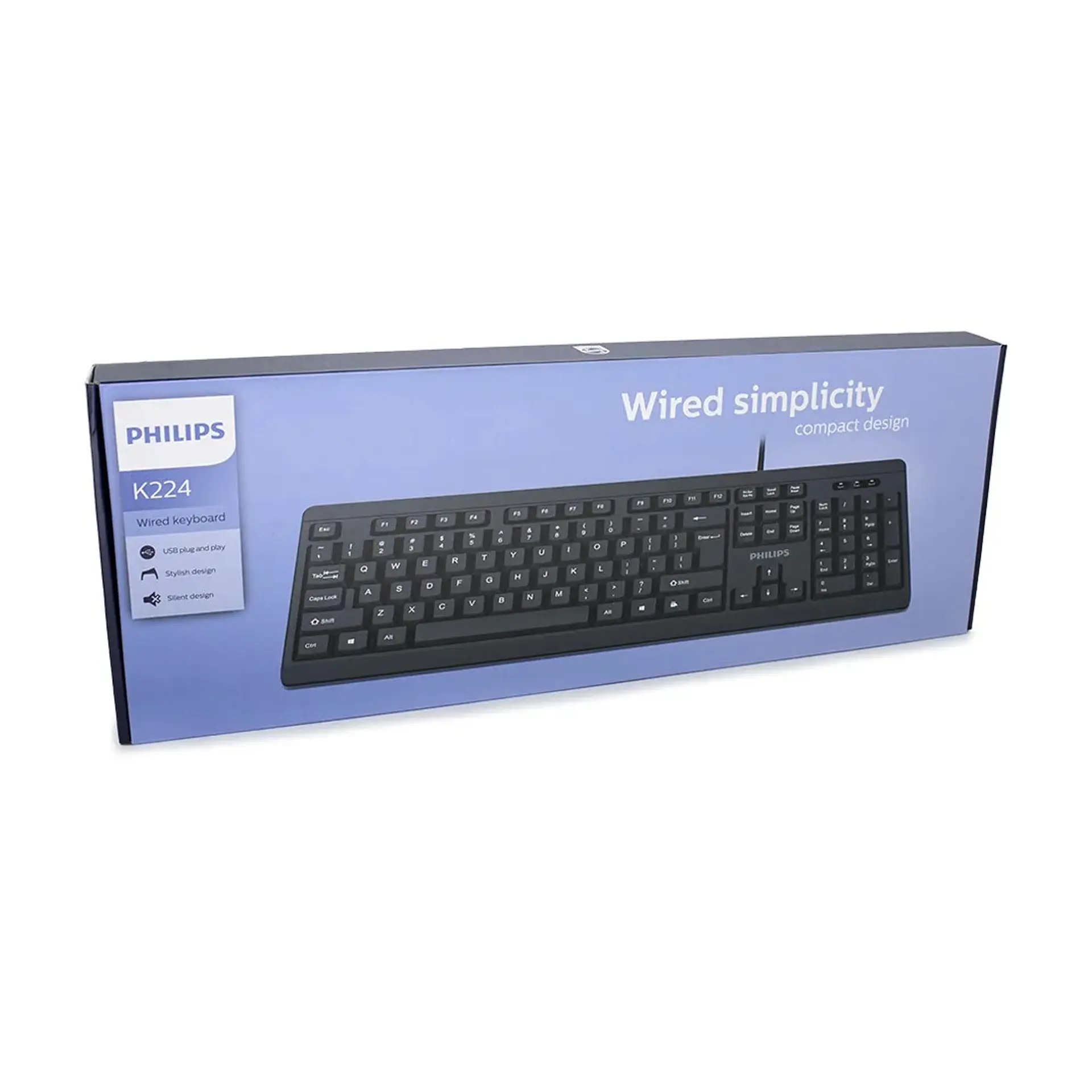 Teclado Usb Philips K224 SPK6224 2