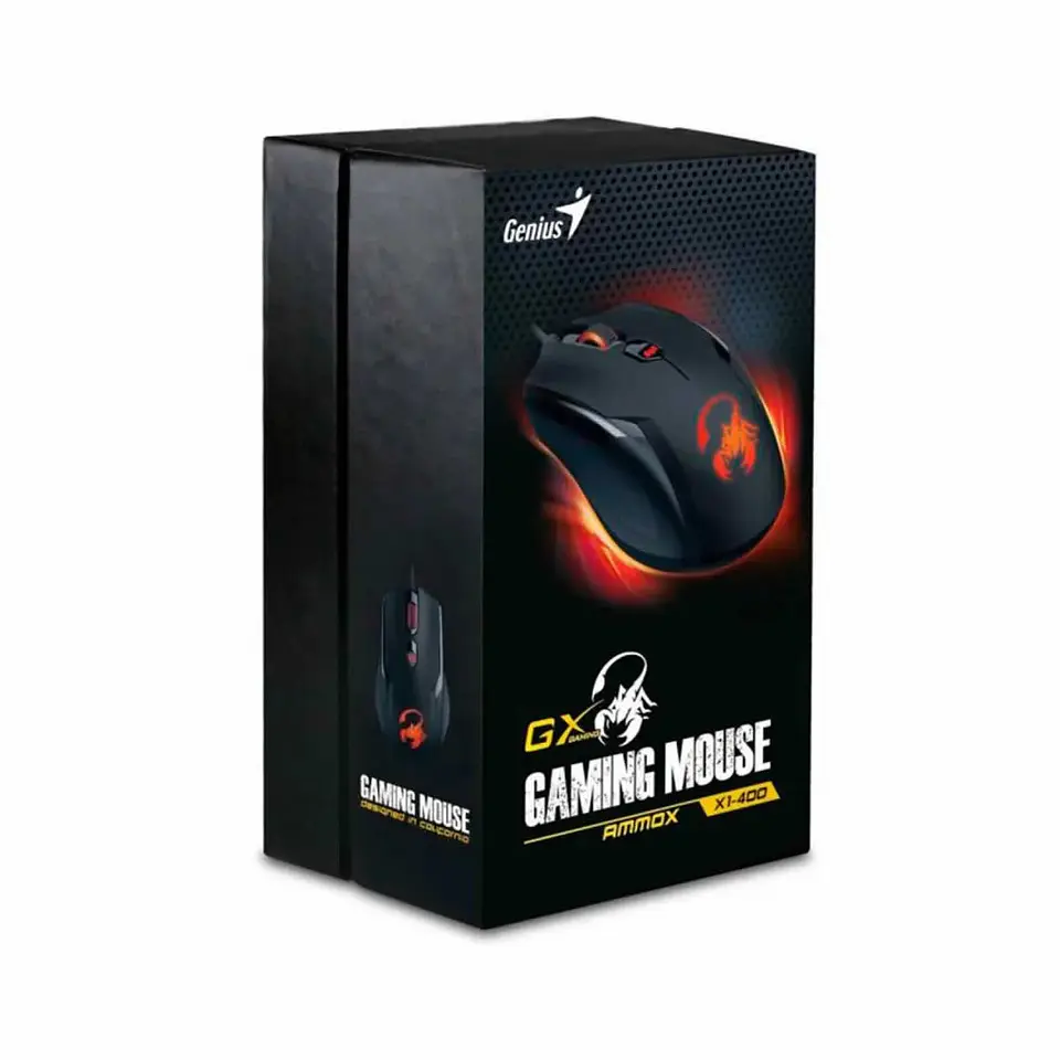 Mouse Gamer Pro Genius Ammox X1-4 3