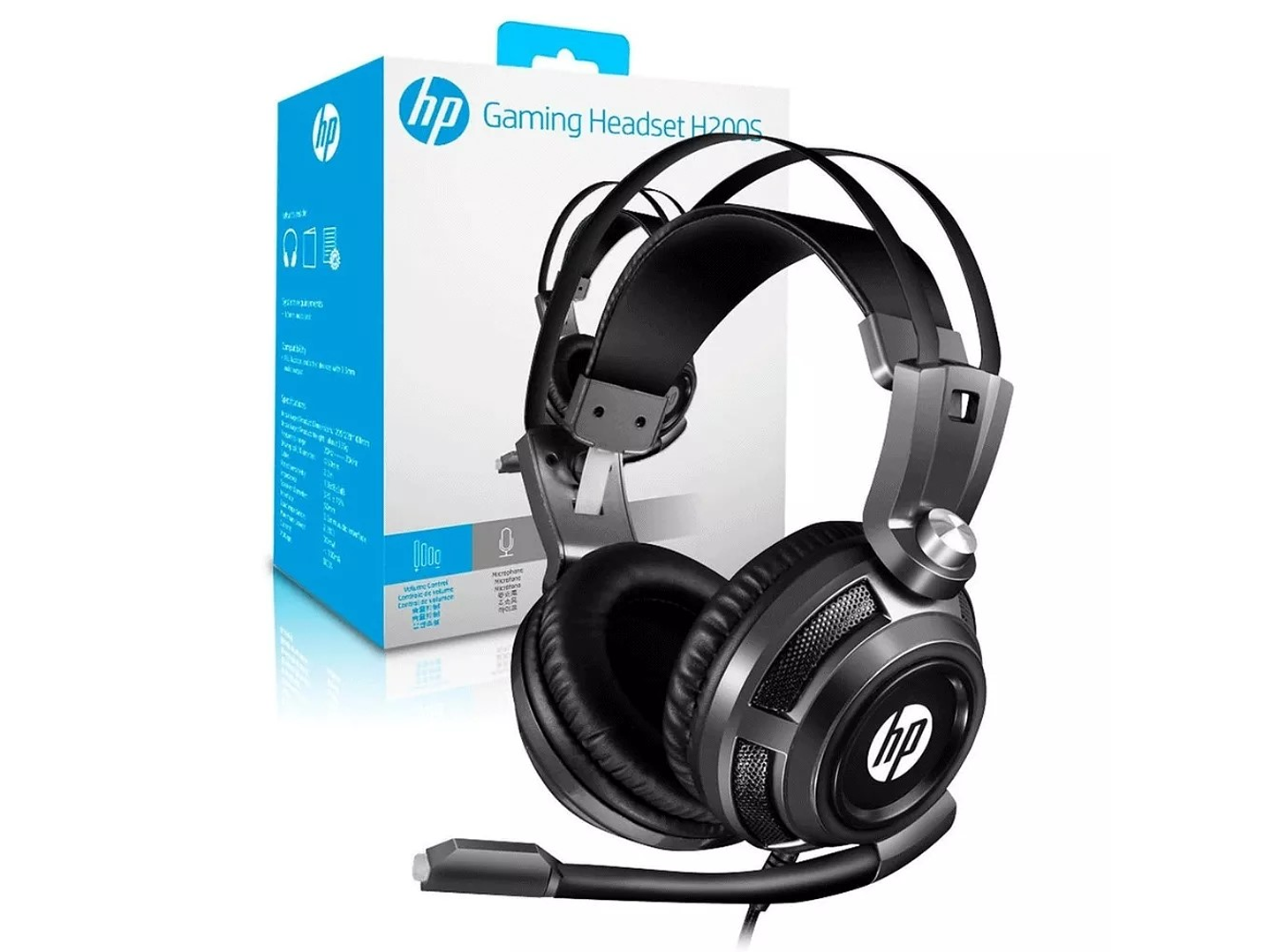 Audifonos Gamer HP H200s On Ear Jack 35mm 3