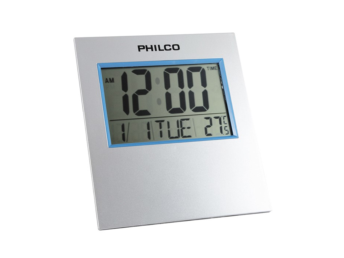 Reloj Digital Philco con Termometro Alarma 1