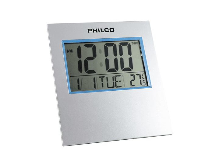 Reloj Digital Philco con Termometro Alarma 1