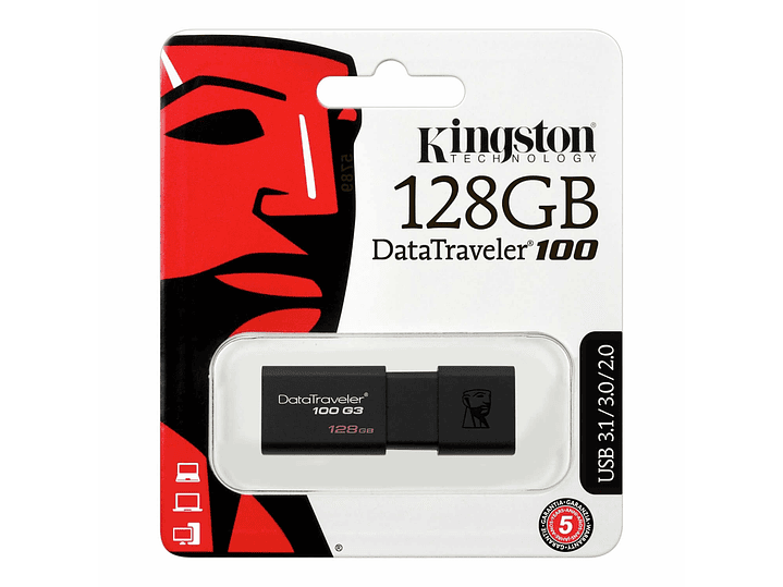 Pendrive Kingston 128Gb Datatraveler G3 3