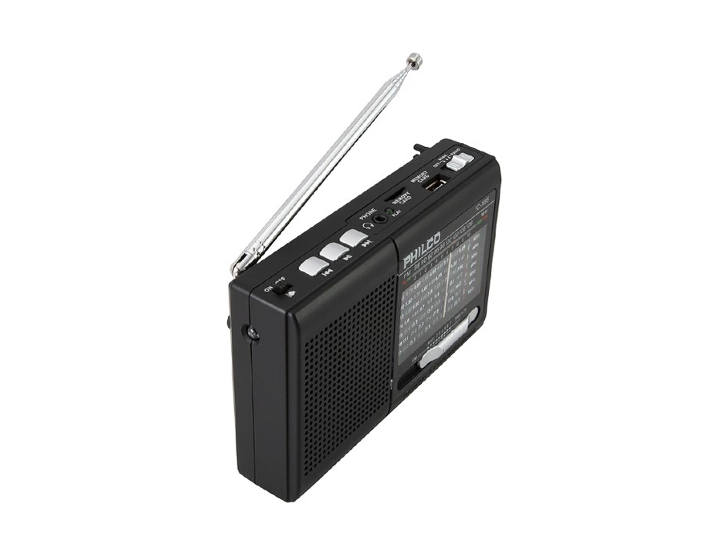 Radio Portatil Philco IC-X65 Multibandas Usb 3