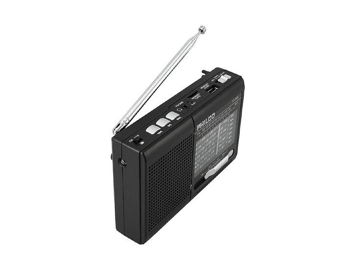 Radio Portatil Philco IC-X65 Multibandas Usb 3