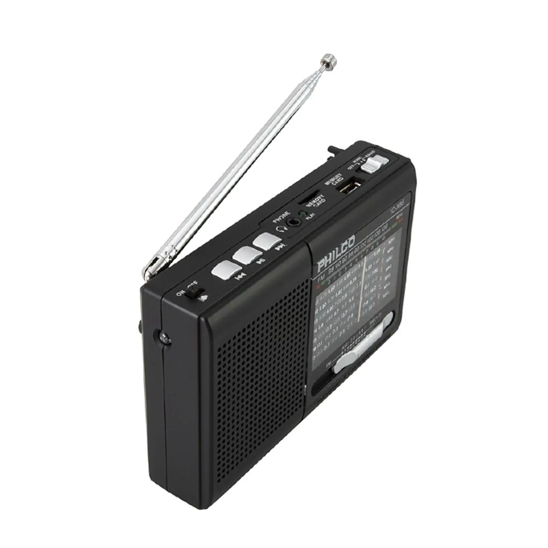 Radio Portatil Philco IC-X65 Multibandas Usb 3