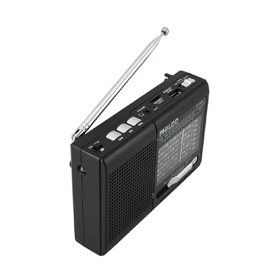 Radio Portatil Philco IC-X65 Multibandas Usb 3
