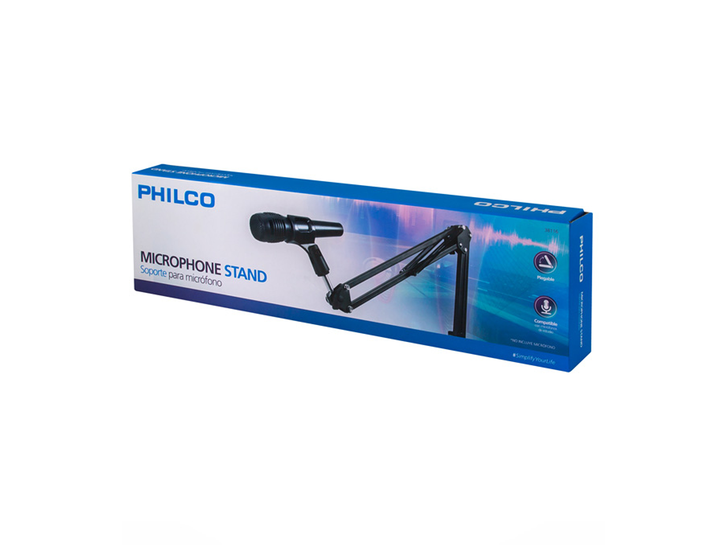 Soporte Para Microfono Philco Plegable 2