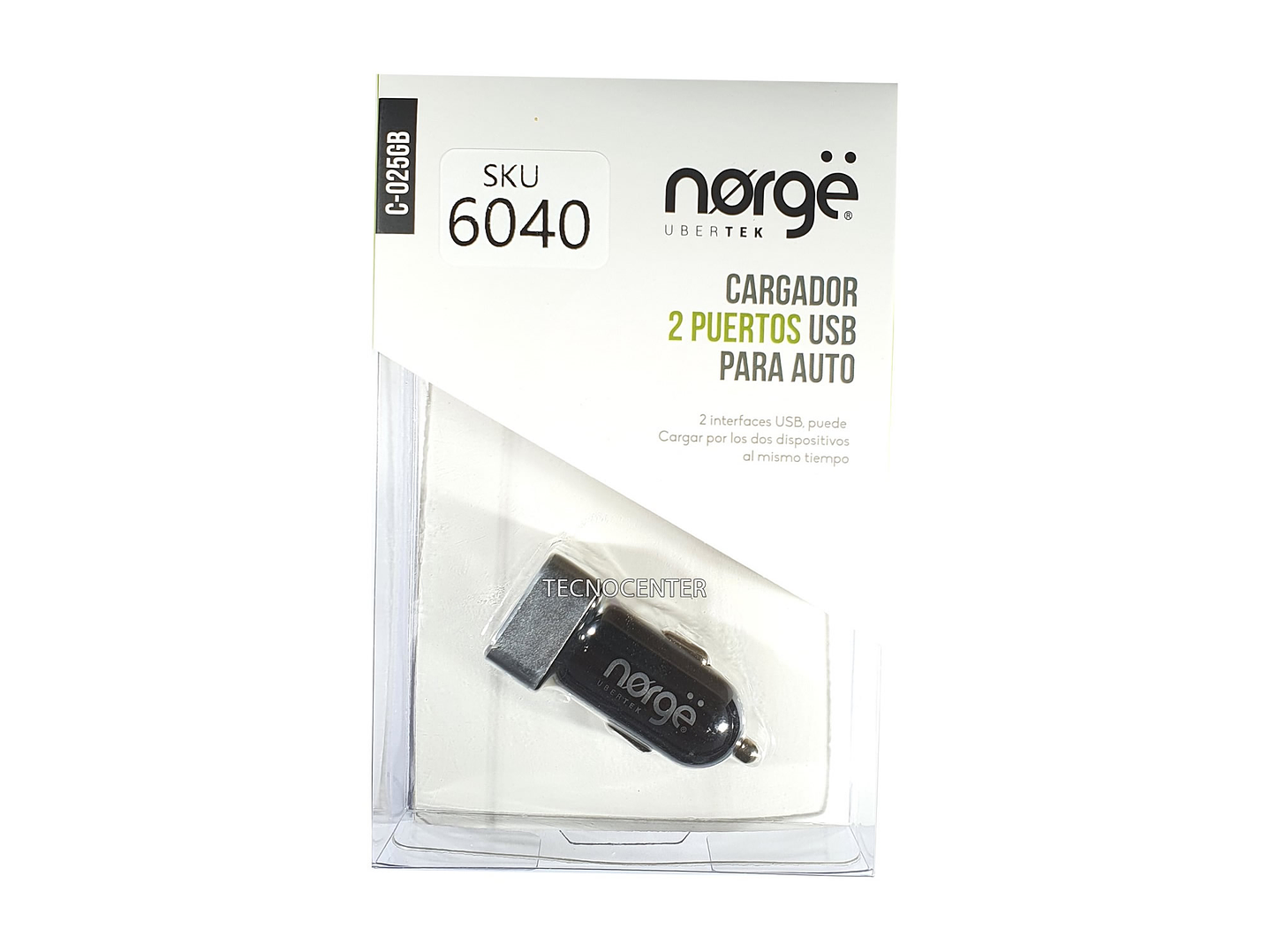 Cargador Auto Doble Usb Norge 4.8Ah 2