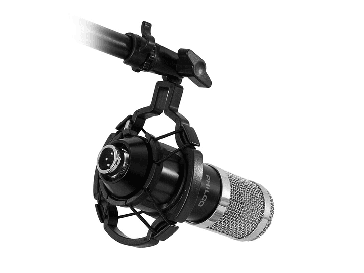 Microfono Condensador Streaming Philco 4