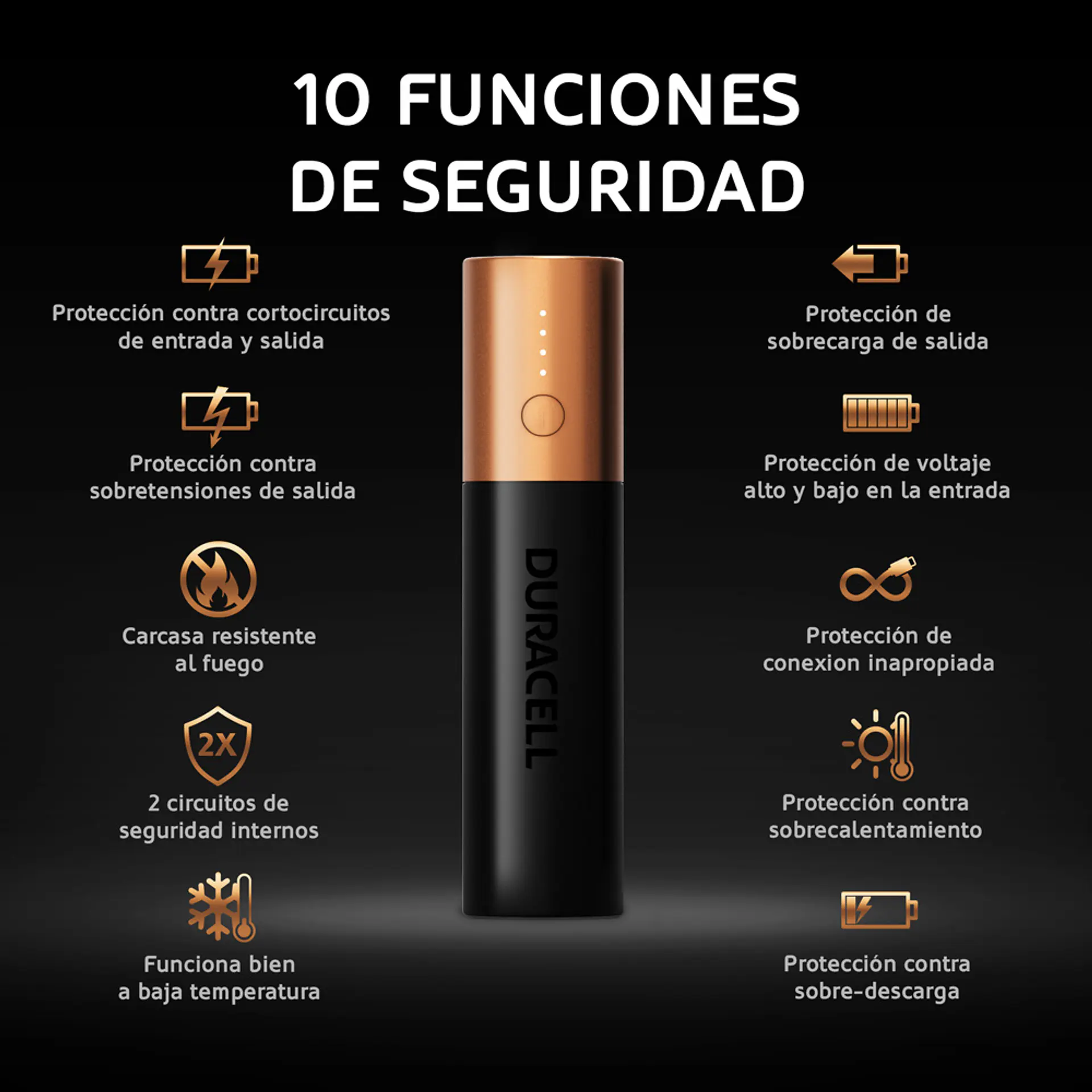 Powerbank PB1 Duracell 3350mAh 6