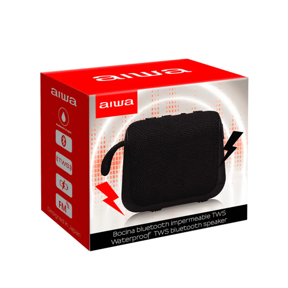 Mini Parlante Aiwa BT Impermeable Tws 4