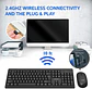 Kit Combo Teclado y Mouse Inalambrico Philips C324 - Miniatura 5