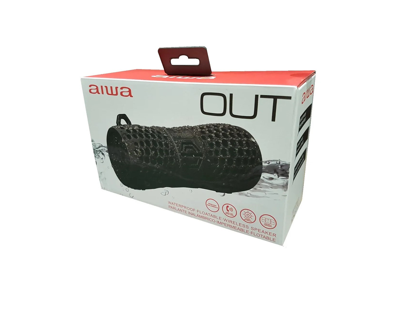 Parlante Aiwa Impermeable Bluetooth Out Negro 6