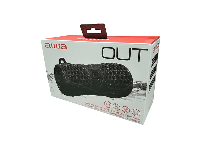 Parlante Aiwa Impermeable Bluetooth Out Negro 6
