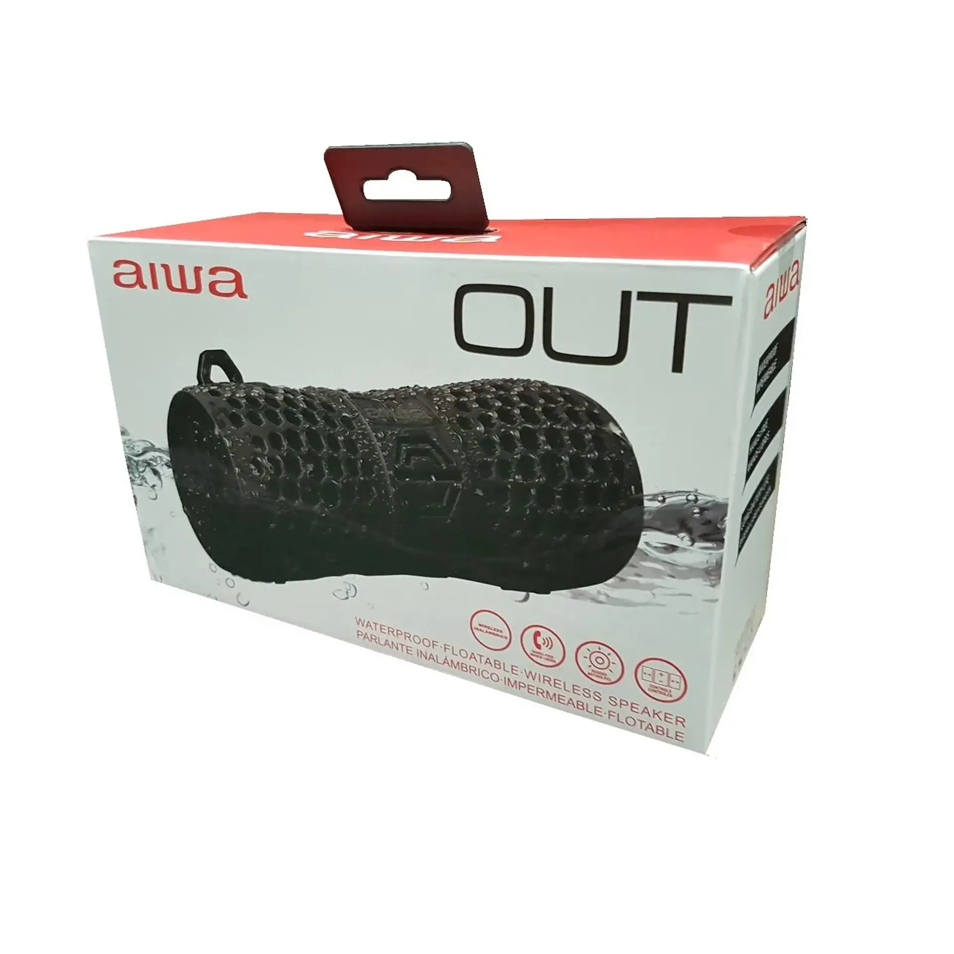 Parlante Aiwa Impermeable Bluetooth Out Negro 6