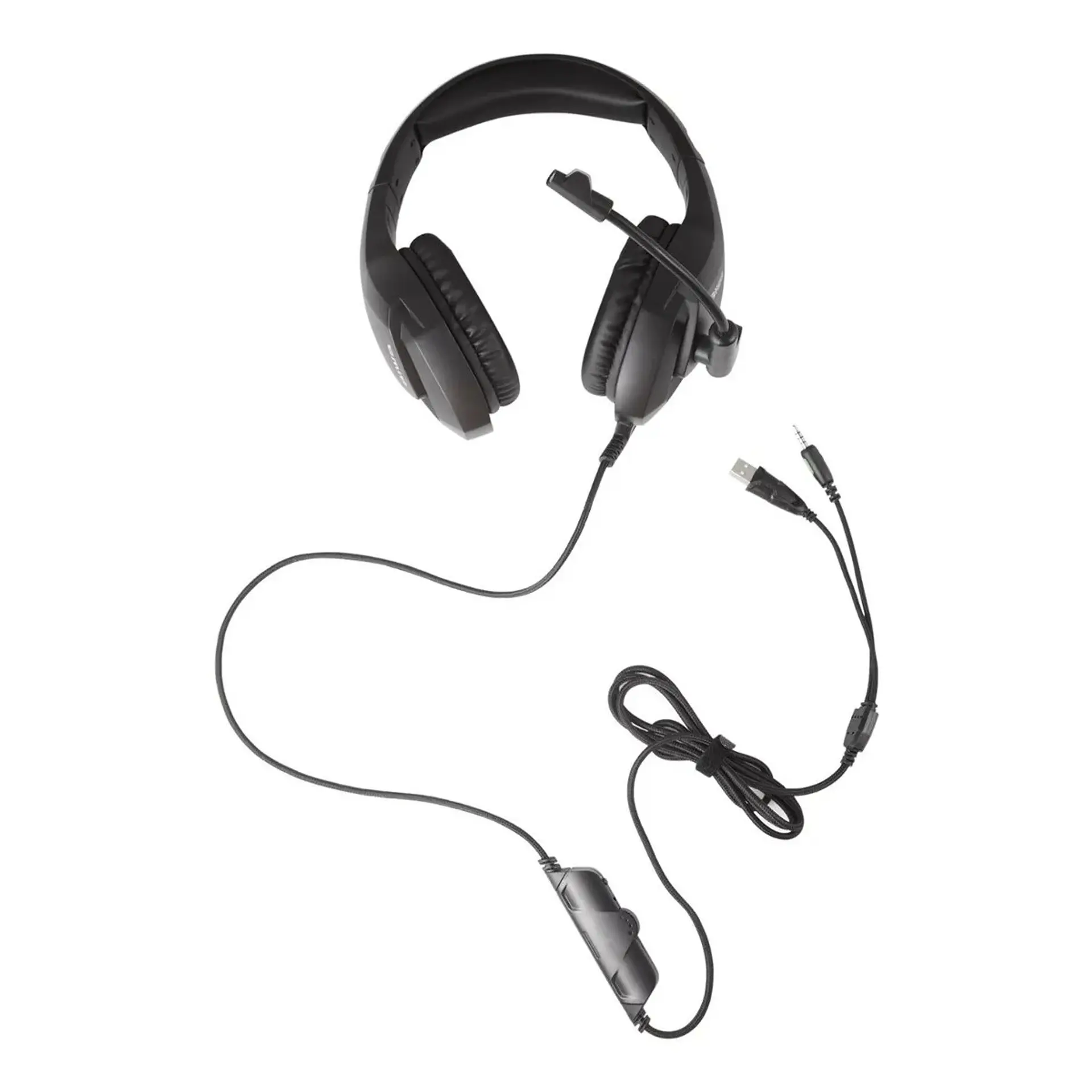 Audifonos Gamer Aiwa Rgb H1 Negro 5
