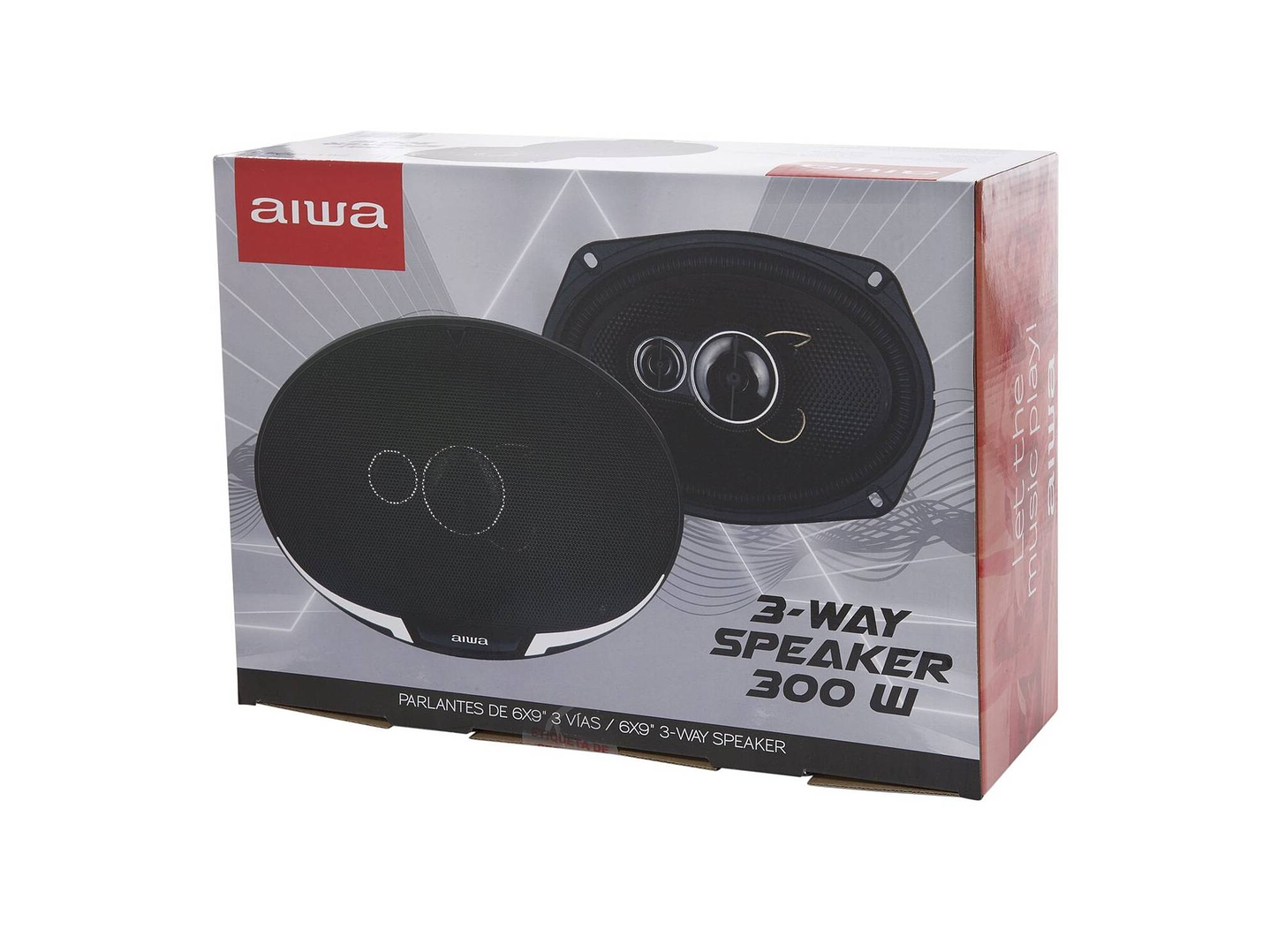 Parlantes Auto Aiwa 2 Vias 200W 16 cm TAW1633 4