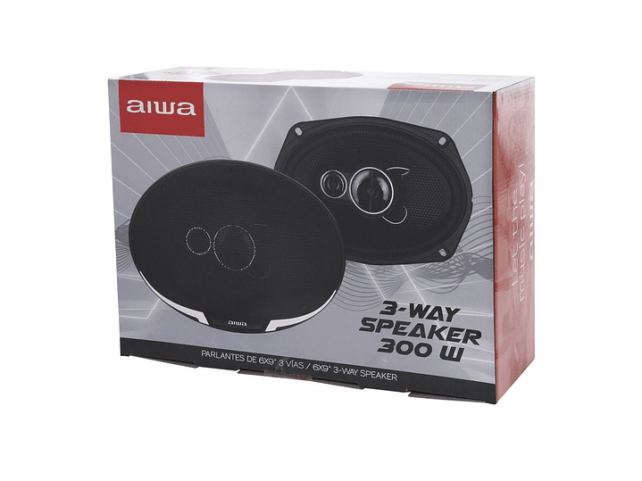 Parlantes Auto Aiwa 2 Vias 200W 16 cm TAW1633 4