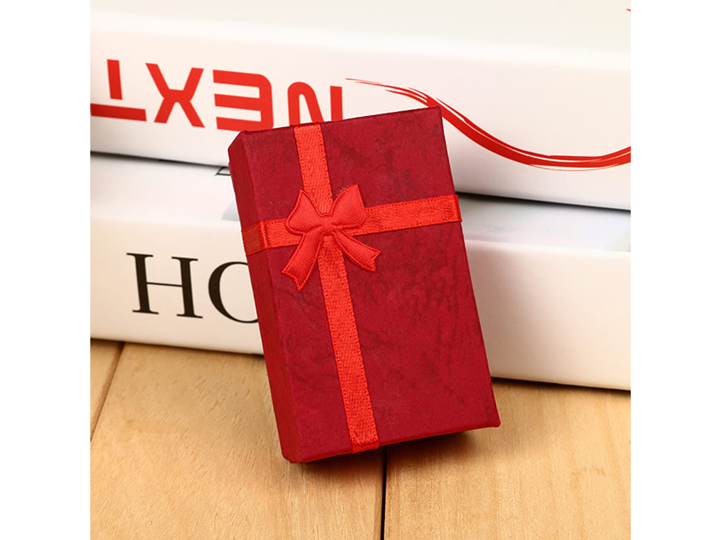 Pack 24 Cajas Carton Joyas Conjuntos Cadenas 8x5cm Regalo 5