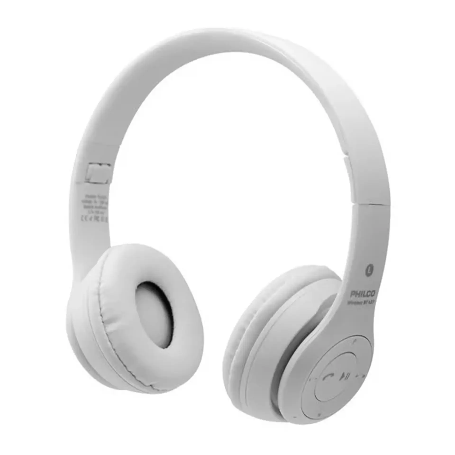 Audífono Philco Inalámbrico Plc623 Plegable Radio Fm Blanco 1