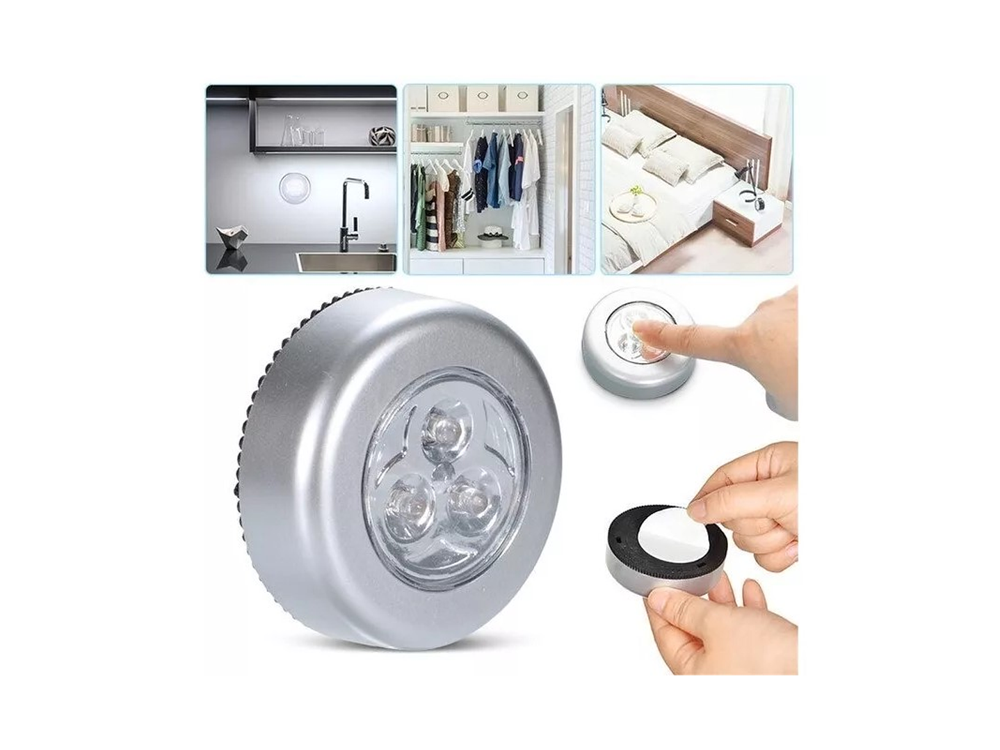 Luz Led de Toque Macrotel de Emergencia 3