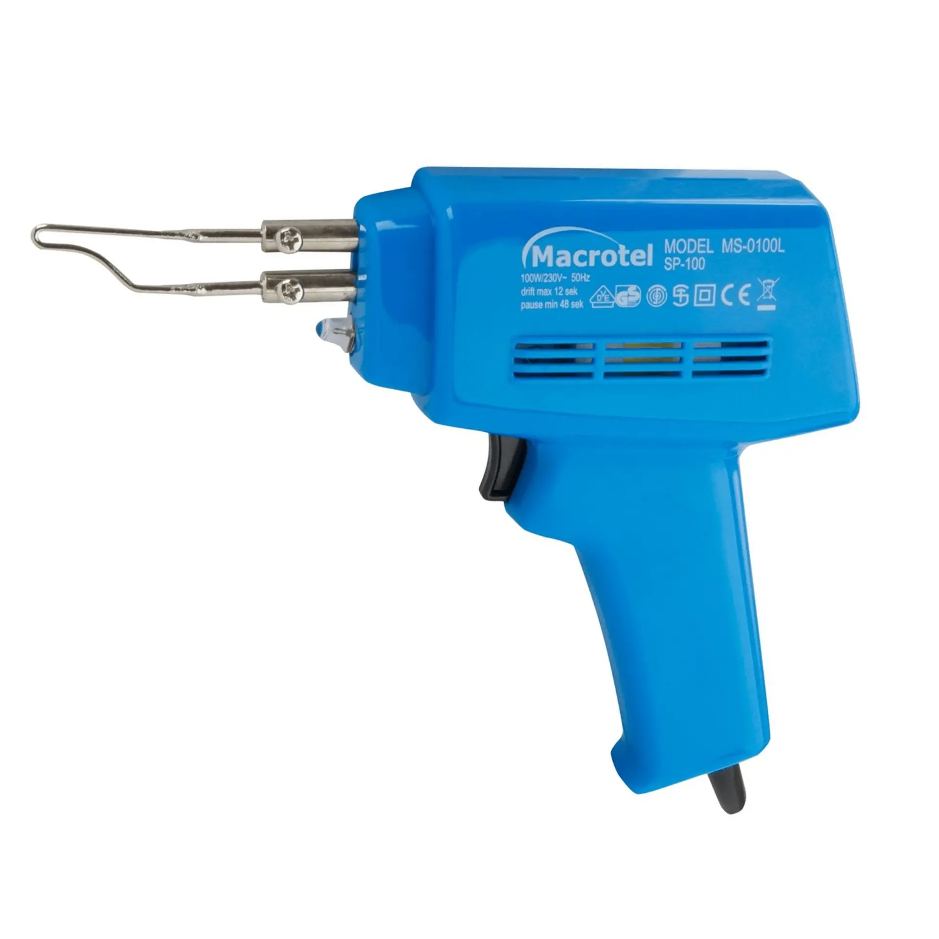 Cautín eléctrico Tipo Pistola 100W Macrotel 1