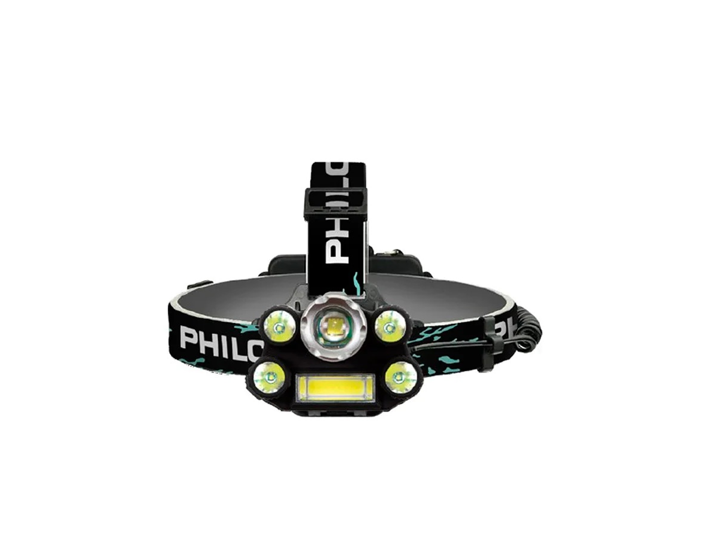 Linterna Led Cintillo Philco 1000 Lúmenes 6 Modos 1