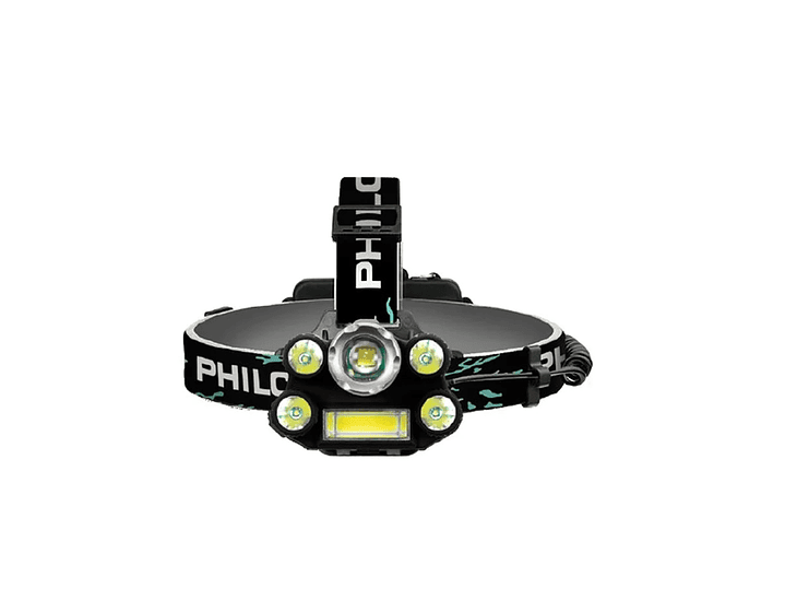 Linterna Led Cintillo Philco 1000 Lúmenes 6 Modos 1