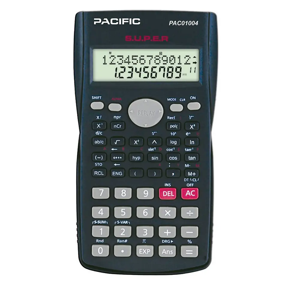 Calculadora Científica 240 Fun Pacific Pac01004 Negro 1