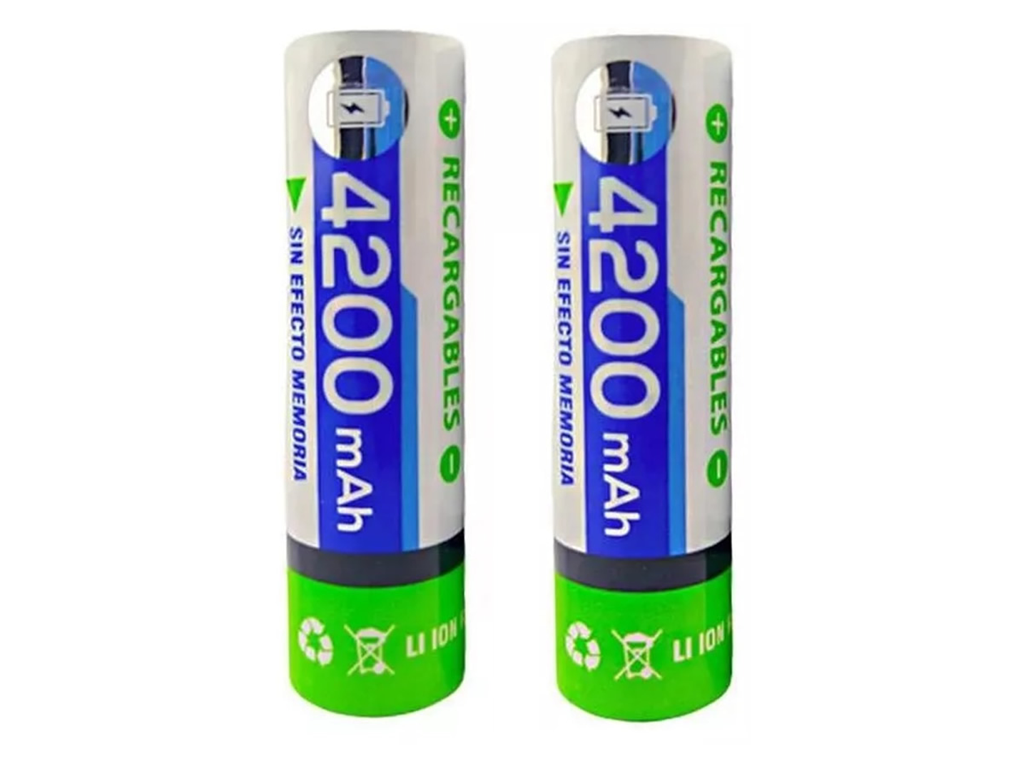 Pack 2 Pilas Recargables Dblue 4200 Mah Dbpr4200 1