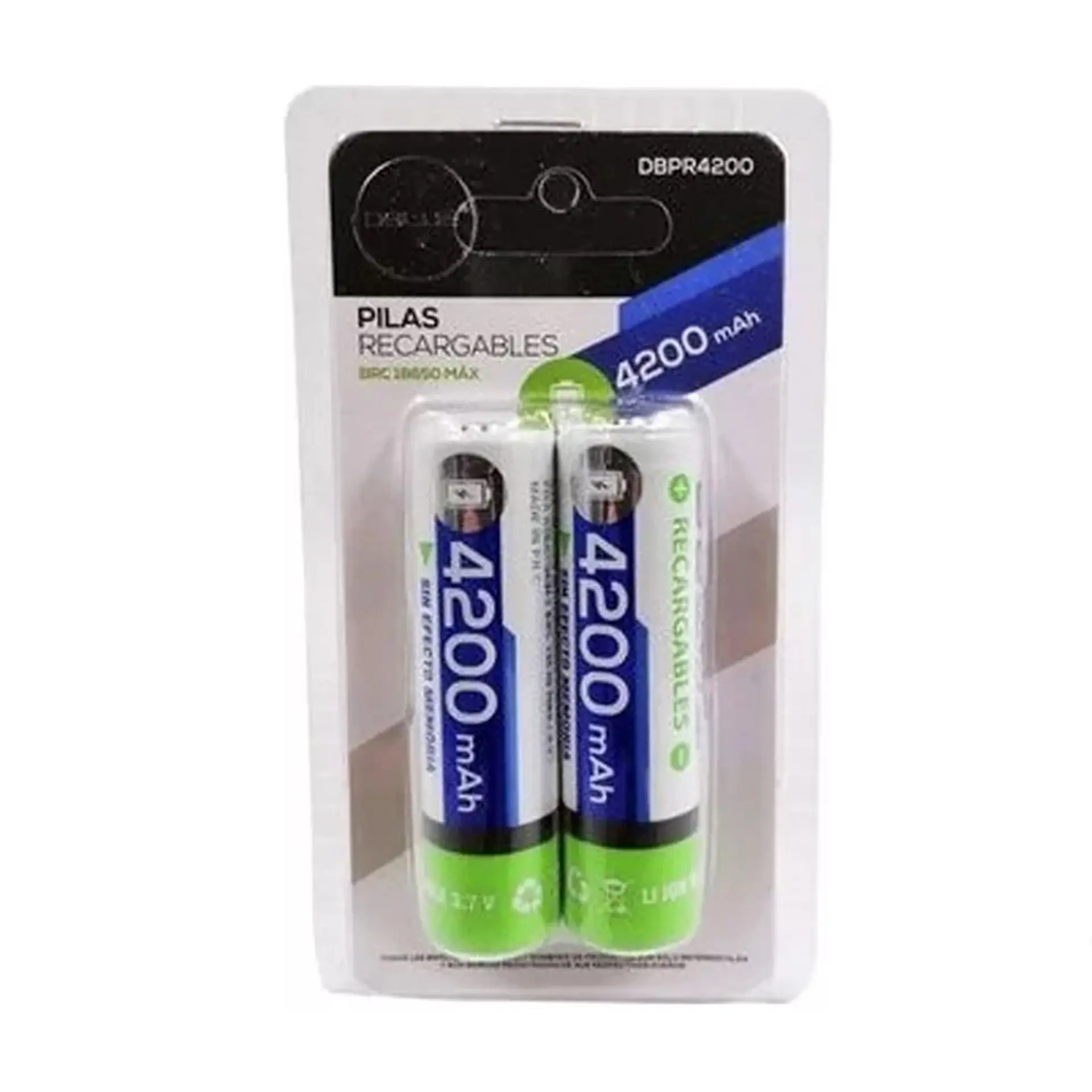 Pack 2 Pilas Recargables Dblue 4200 Mah Dbpr4200 2
