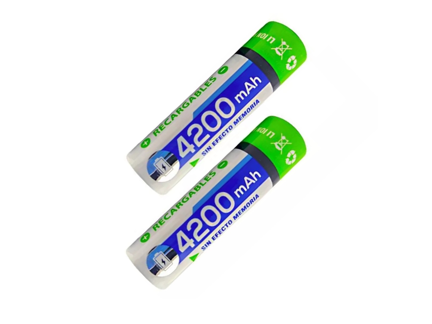 Pack 2 Pilas Recargables Dblue 4200 Mah Dbpr4200 3