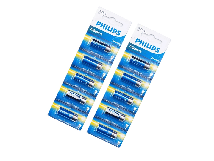 Pack 5 Pilas Philips 23A Lr23 Alcalina Blister  4
