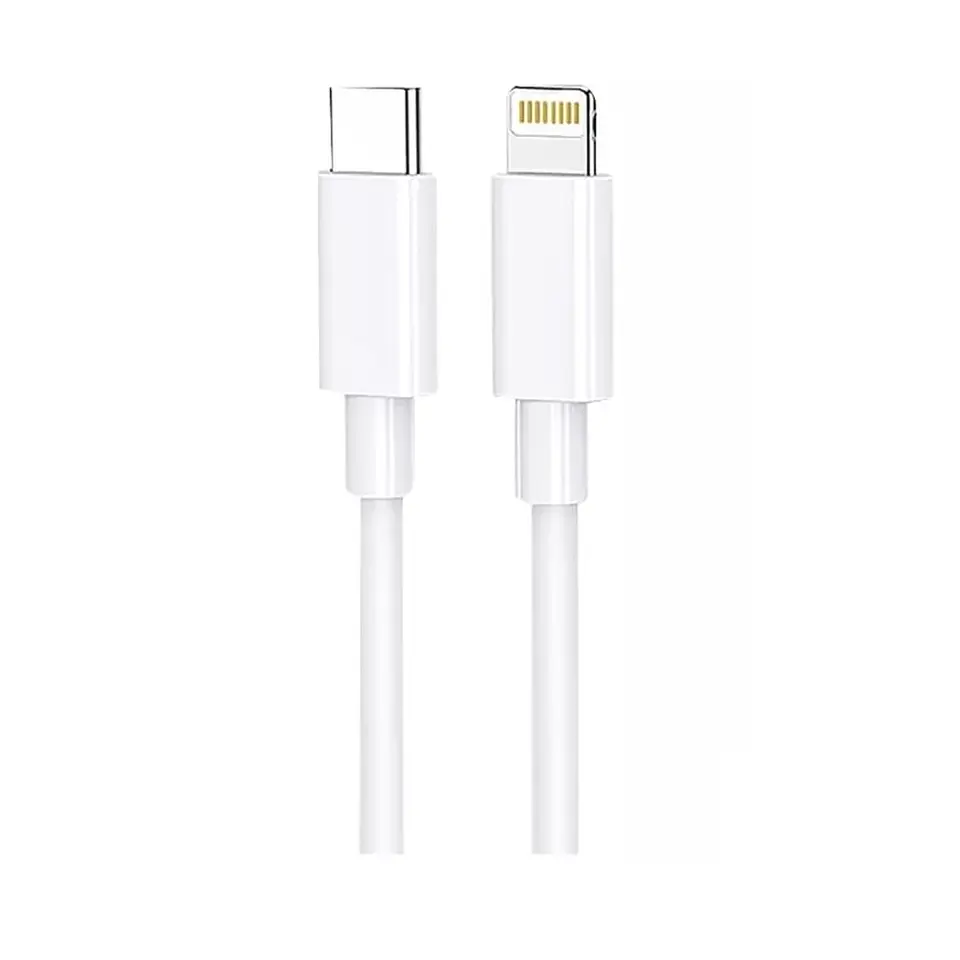 Cable Tipo C para iphone Fujitel 12w 1.2 Mts Blanco 1