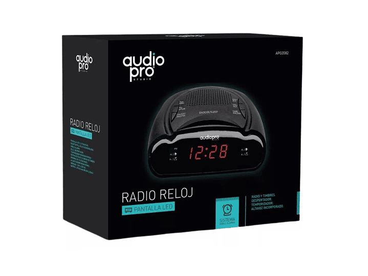 Radio Reloj Despertador Digital AudioPro AP02088 3