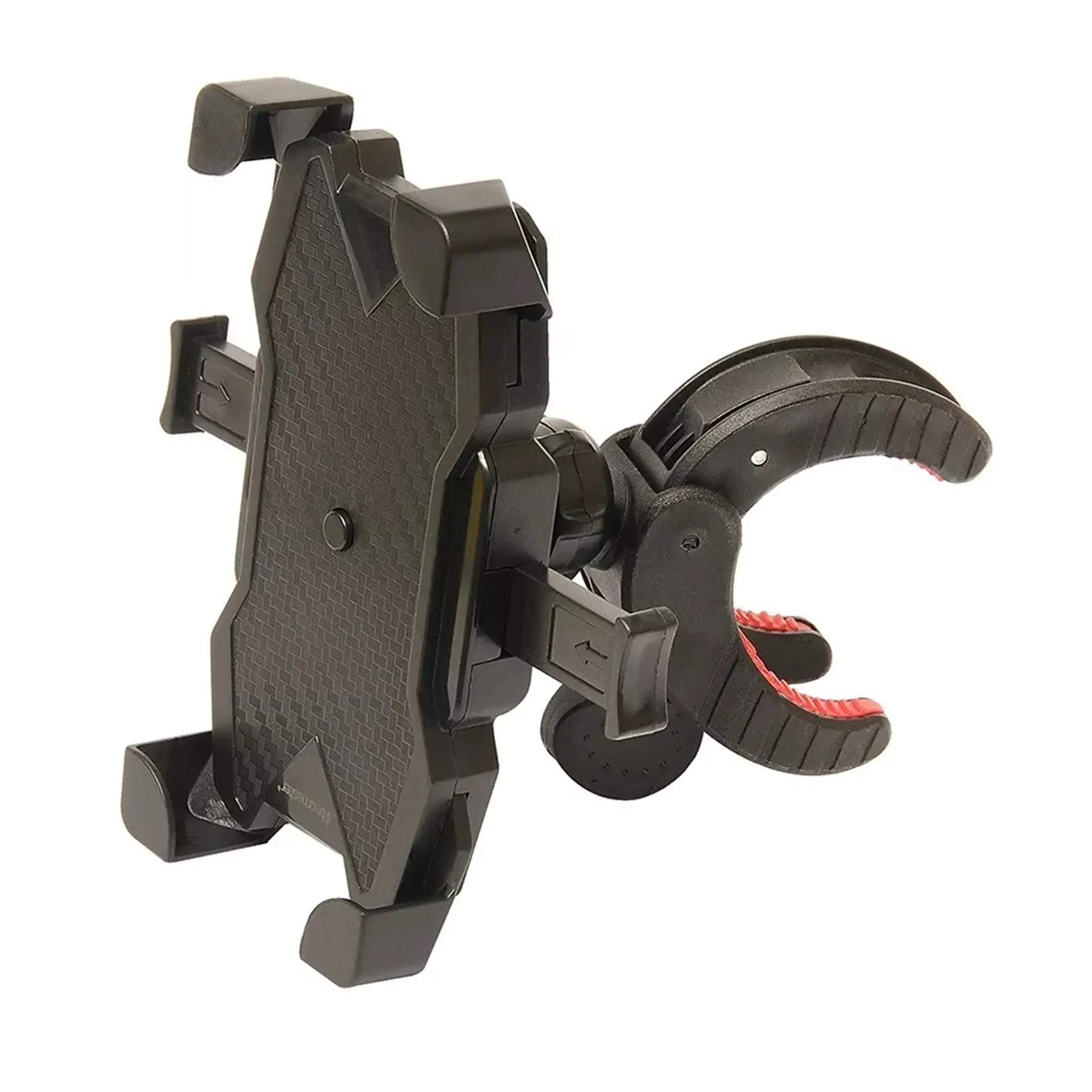 Soporte Bicicleta Y Moto Celular Rotación 360 Tecmaster Negro 1